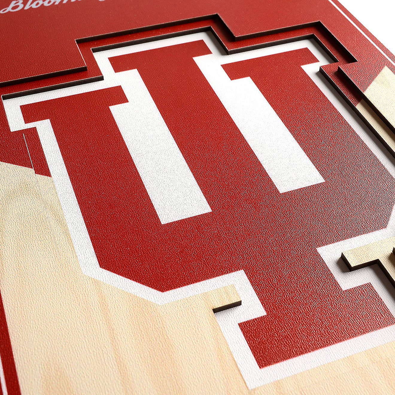 YouTheFan Indiana University 8 in x 32 in 3-D Stadium Banner                                                                     - view number 4