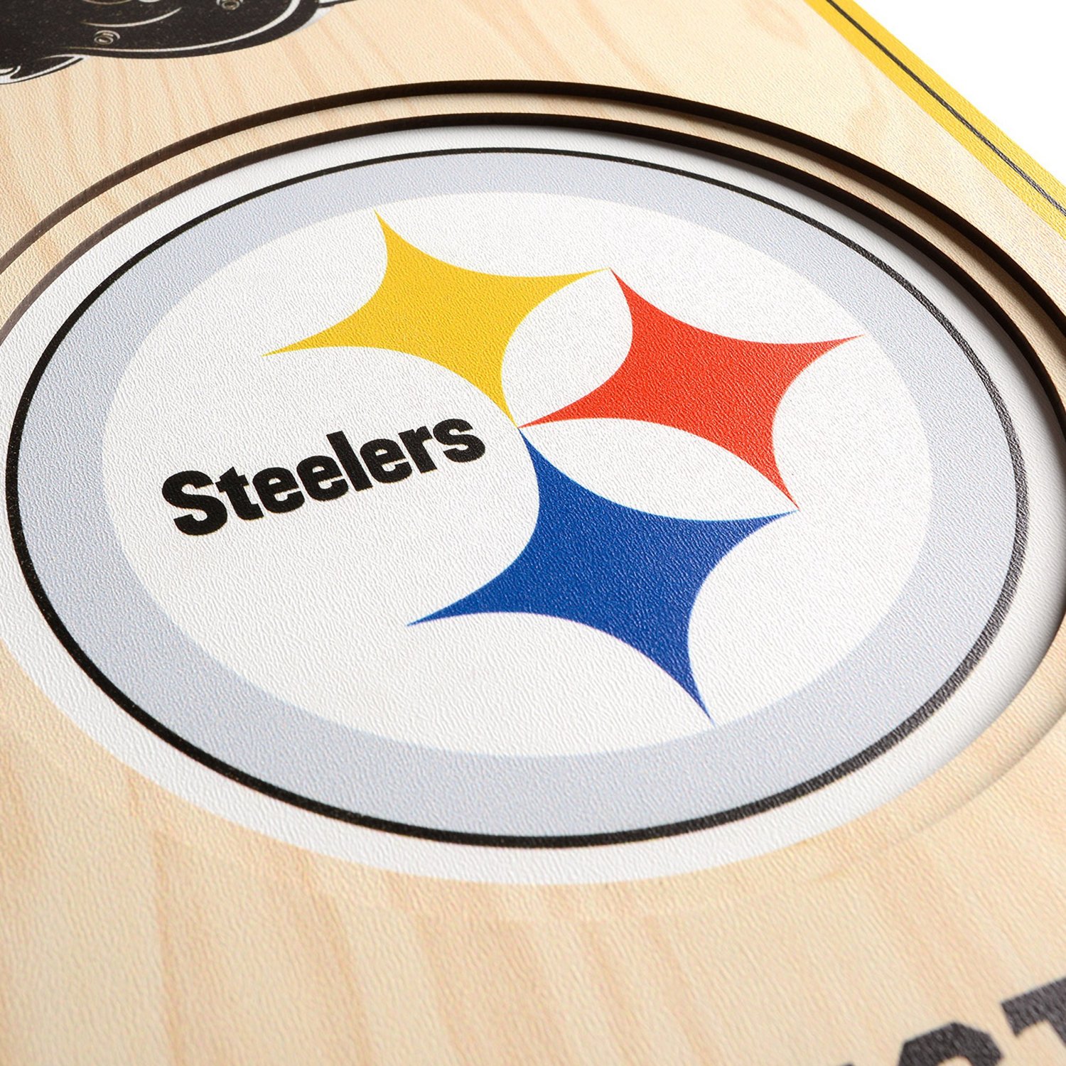 YouTheFan Pittsburgh Steelers 8 x 32 in 3-D Stadium Banner                                                                       - view number 4