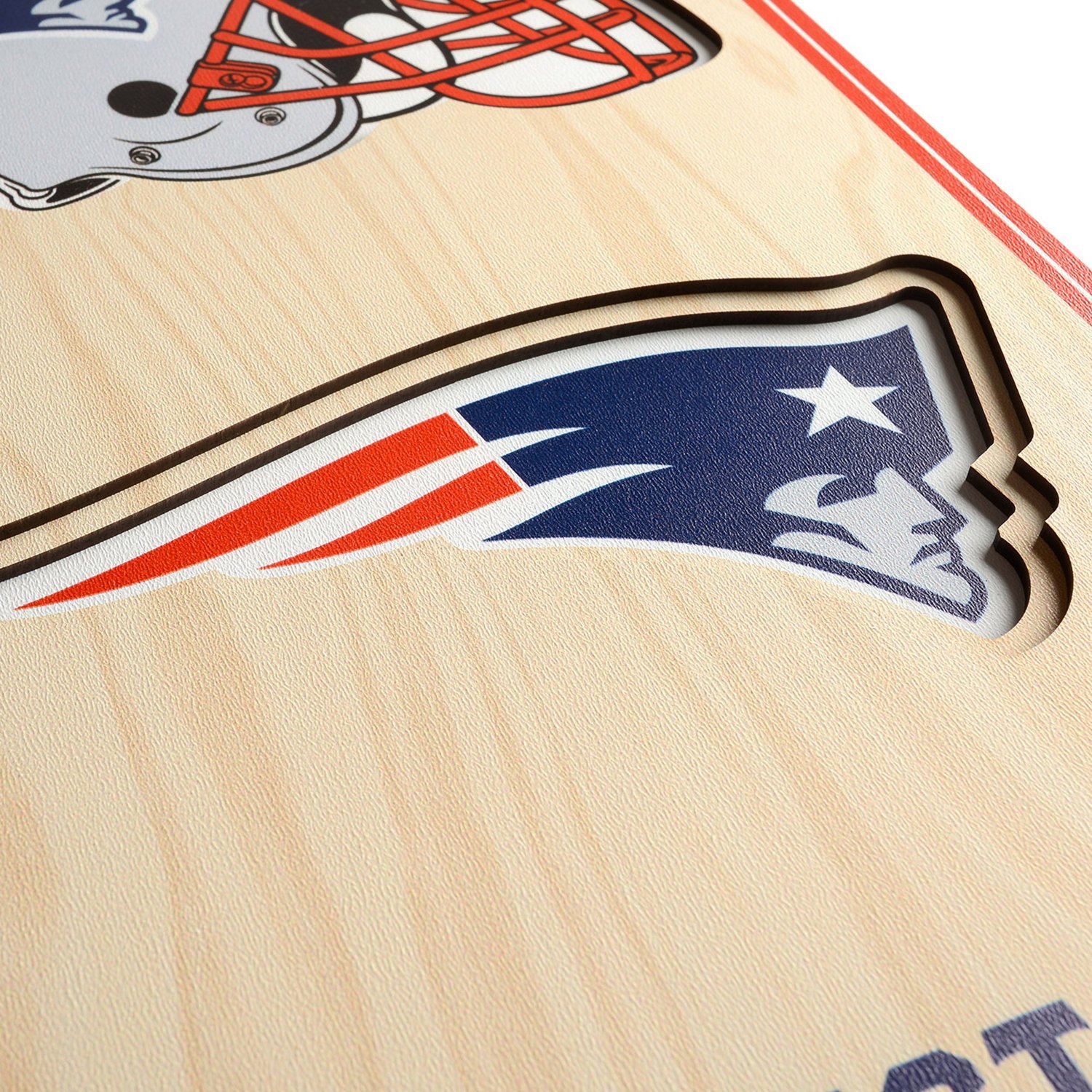 YouTheFan New England Patriots 8 in x 32 in 3-D Stadium Banner                                                                   - view number 4