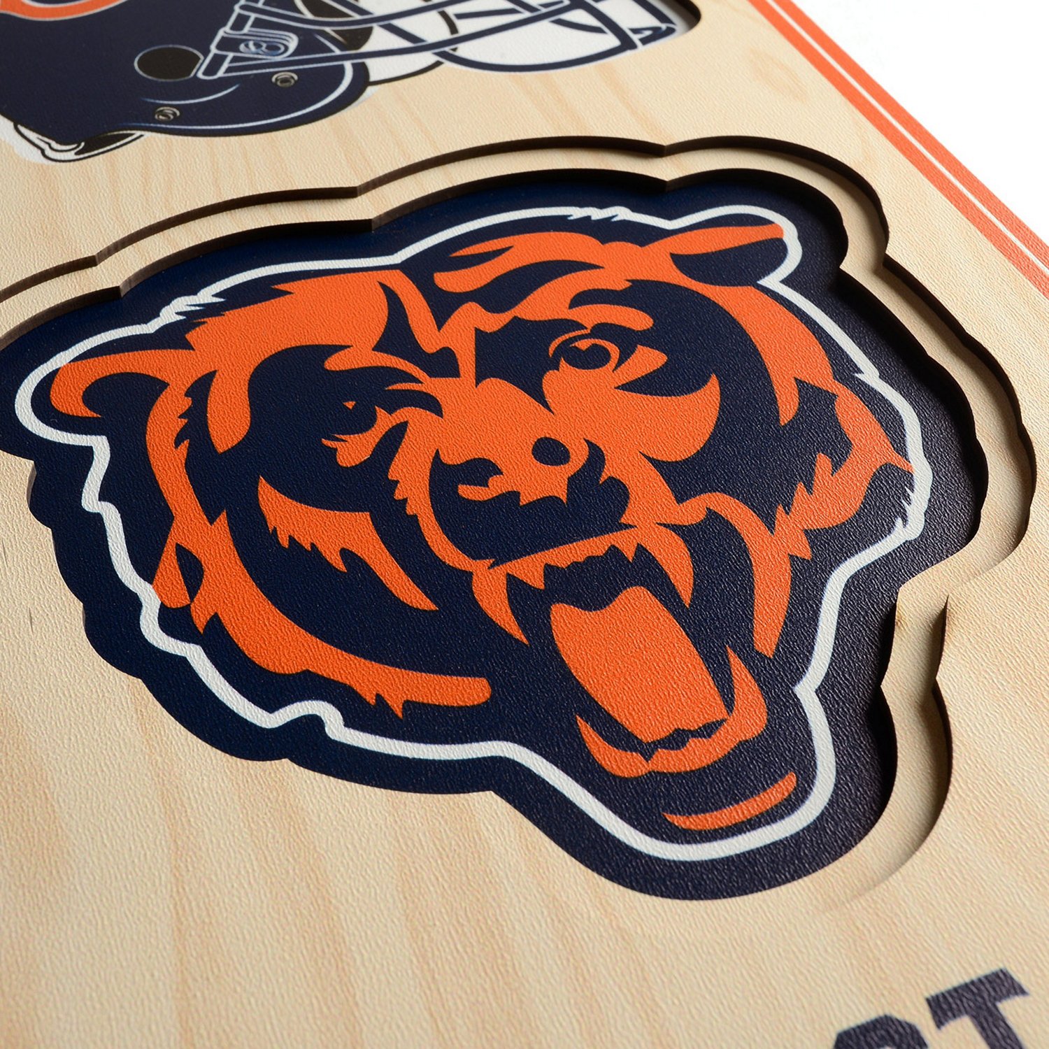 YouTheFan Chicago Bears 8" x 32" 3-D Stadium Banner                                                                              - view number 4