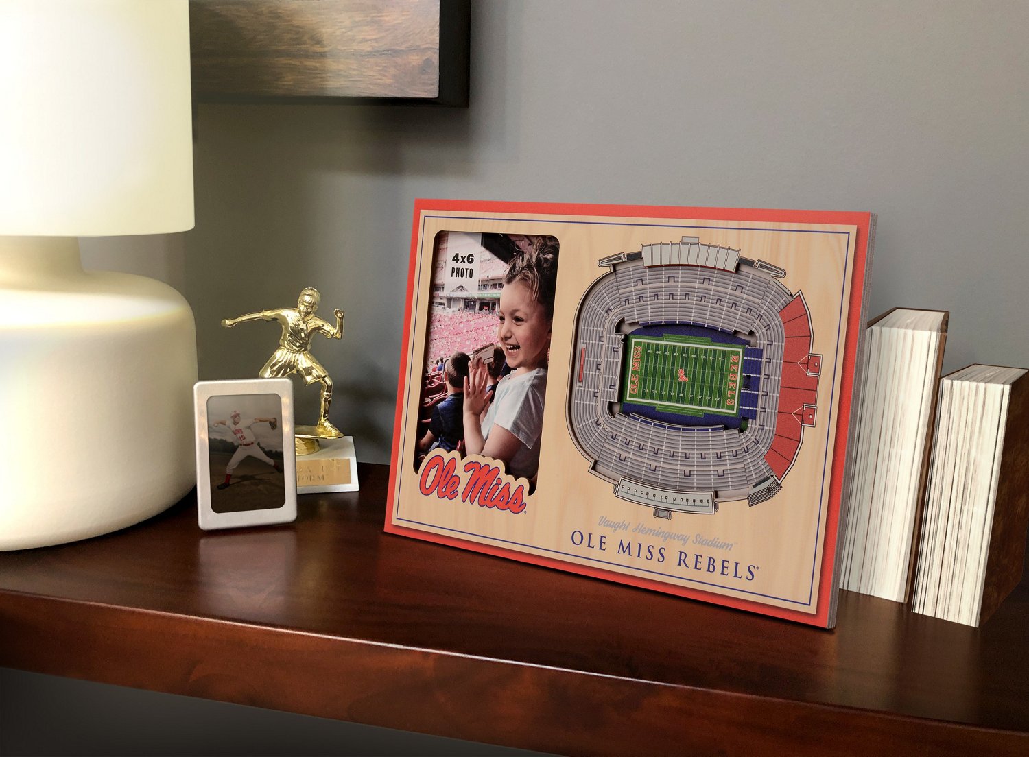 Ole Miss Rebels/Vaught-Hemingway Stadium 3D Stadium Replica - the