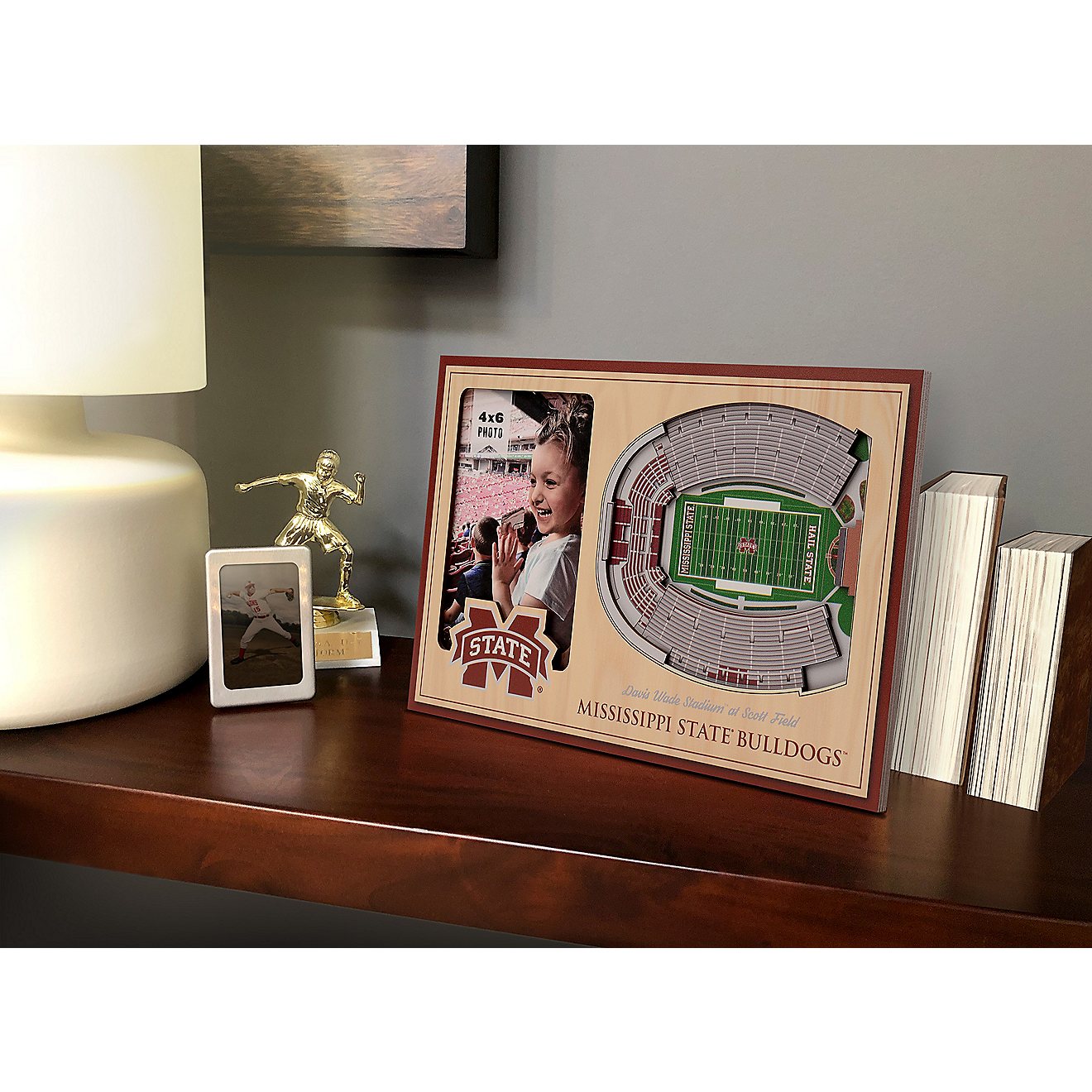 YouTheFan Mississippi State University 3D Stadium Views Picture Frame                                                            - view number 2