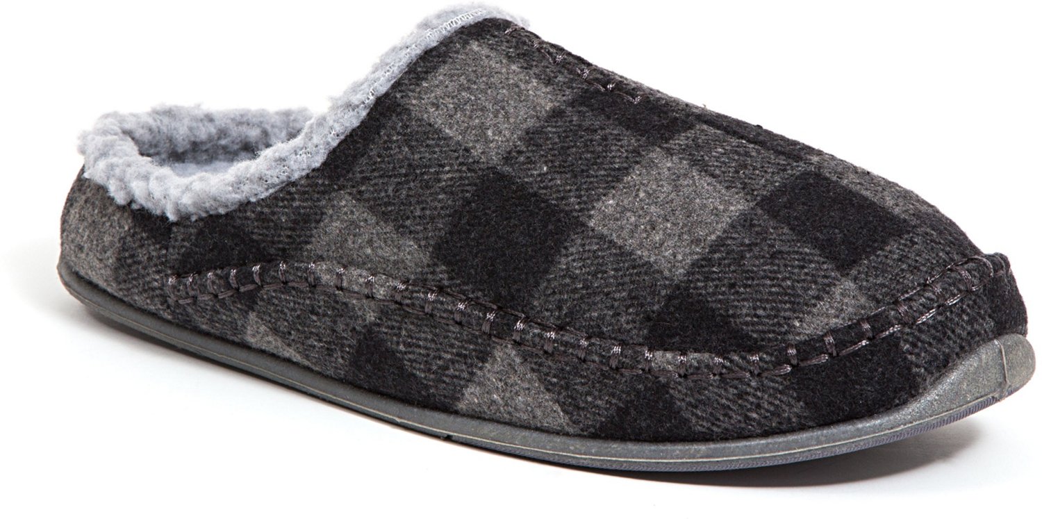 Deer Stags Slipperooz Nordic Plaid Slippers                                                                                      - view number 2