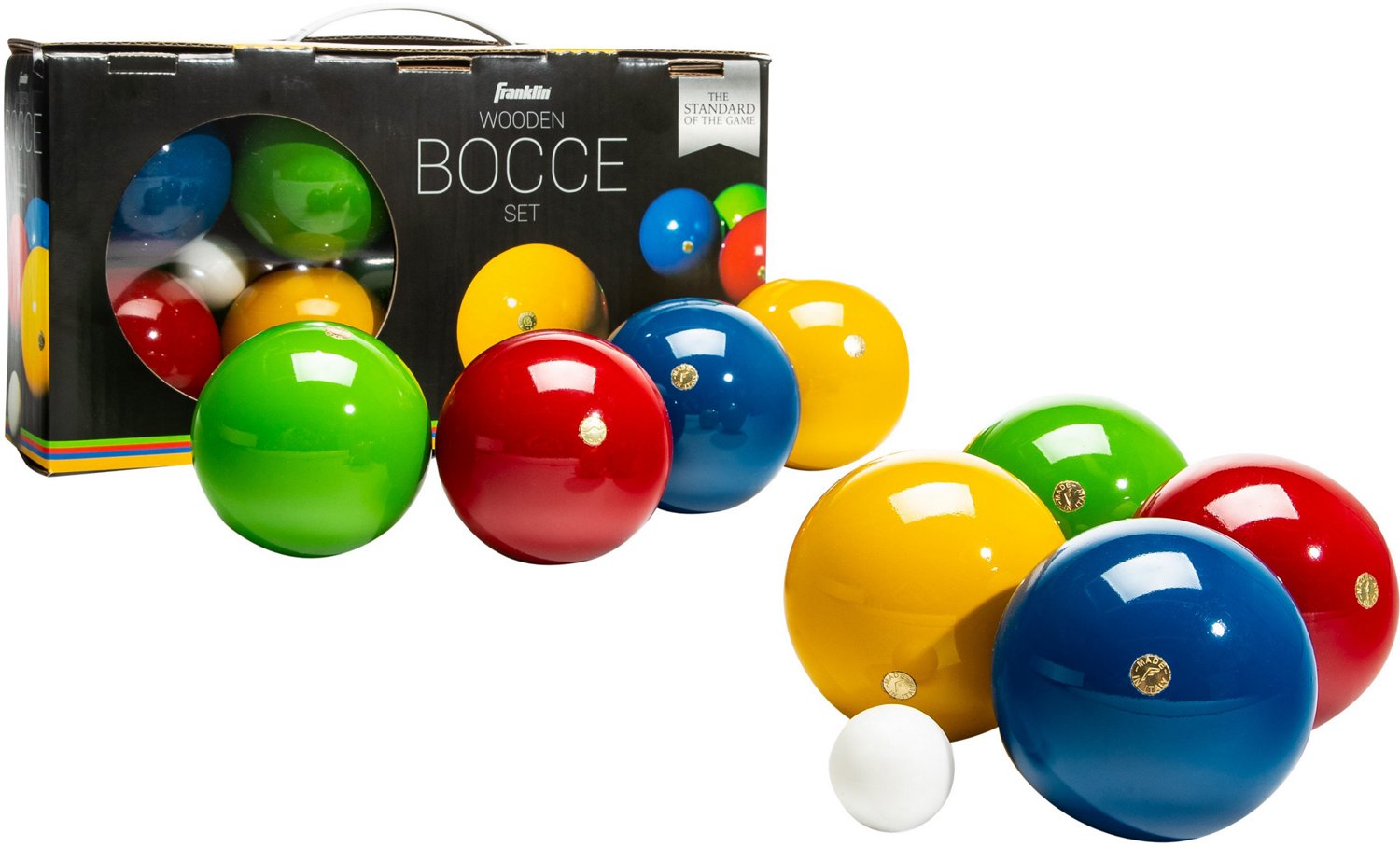 Franklin 90 mm Wooden Bocce Ball Set Free Shipping at Academy