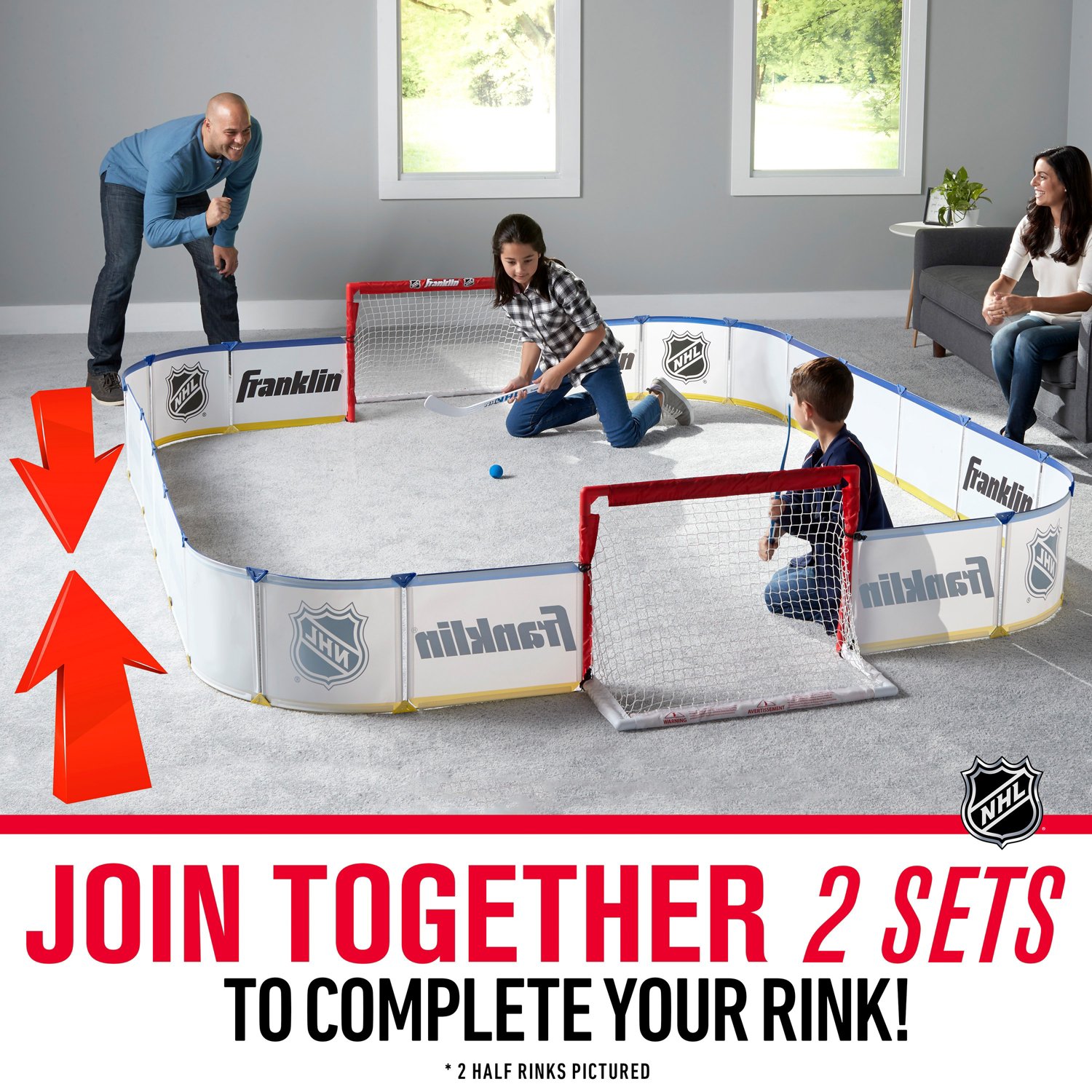 Franklin NHL Mini Hockey Rink Set | Academy