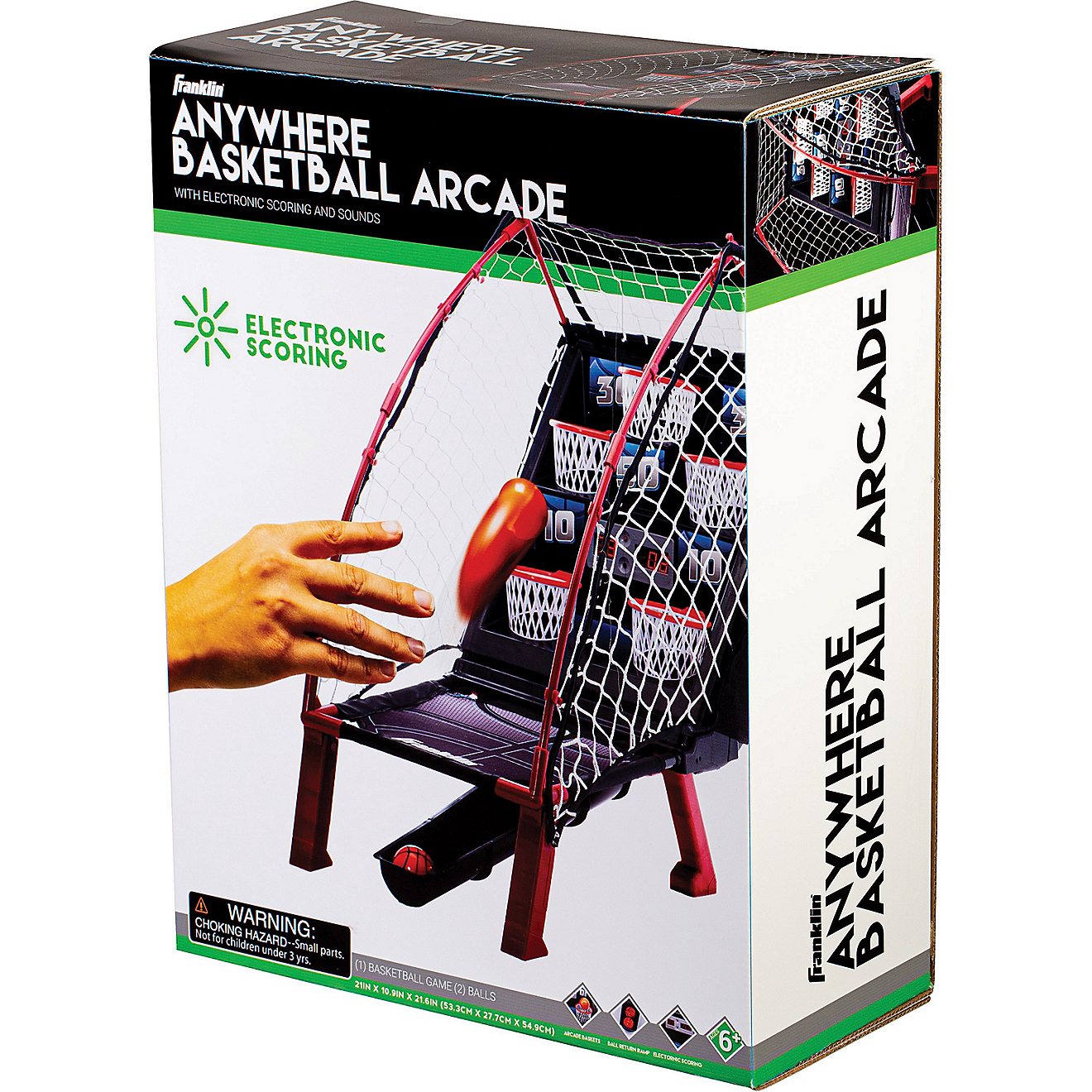Franklin Sports Anywhere Basketball Arcade Game Set                                                                              - view number 5