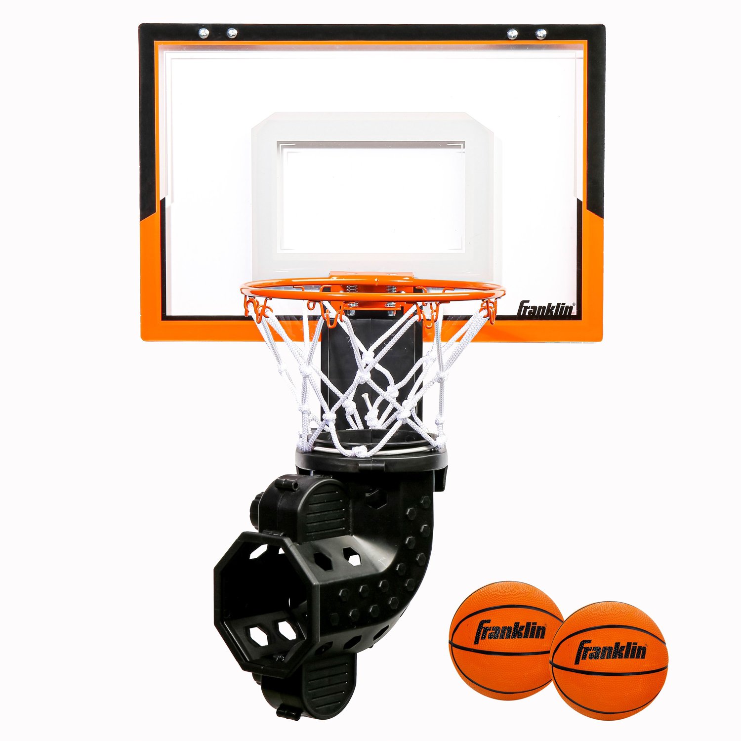 GSE Games & Sports Expert over-the-Door Pro Basketball Hoop Backboard  System with Basketball & Pump for Home & Office