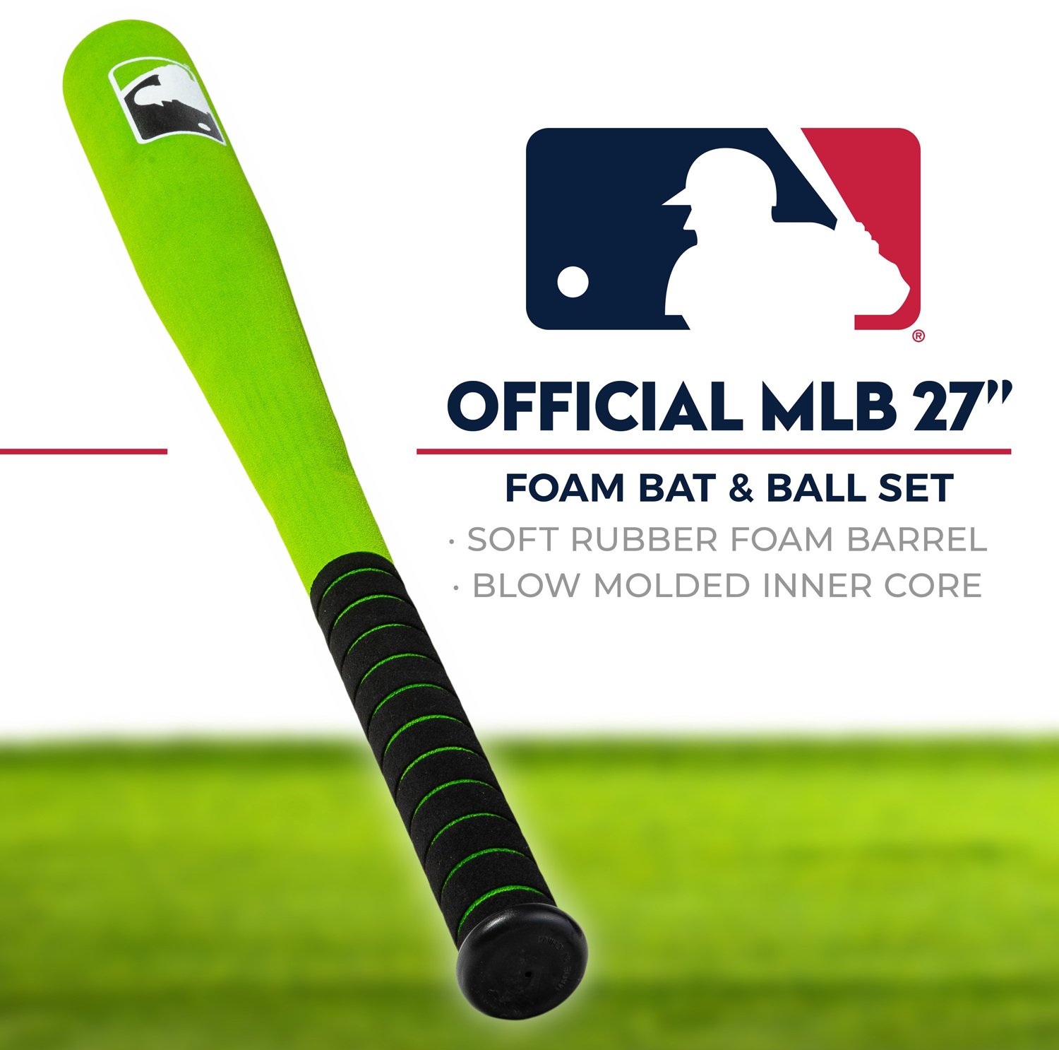 Franklin Kids' MLB 27 in Foam Bat and Ball Set - view number 6