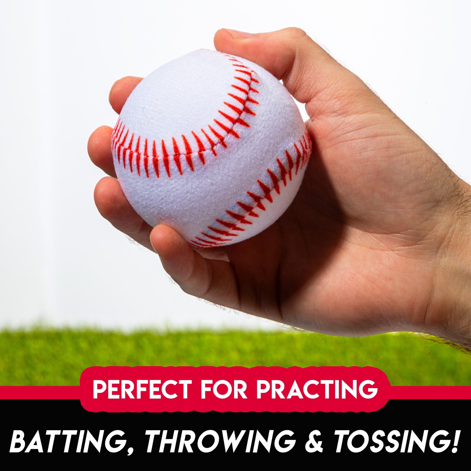 Franklin Kids' Self Stick Replacement Baseballs 4-Pack - view number 5