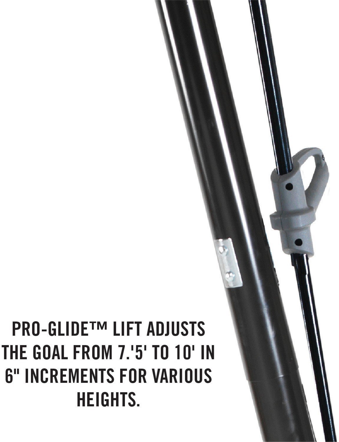 Spalding Pro Glide 54 in Acrylic Basketball Hoop Academy