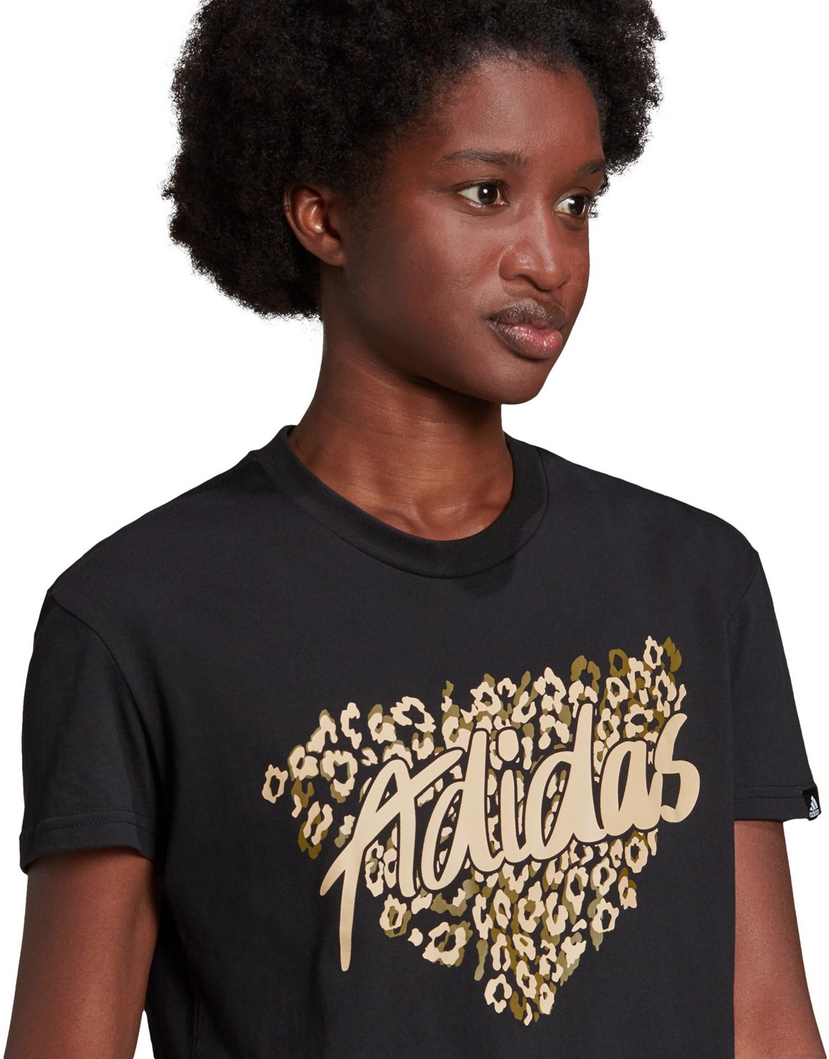 adidas Women's Leopard Graphic T-shirt - view number 3
