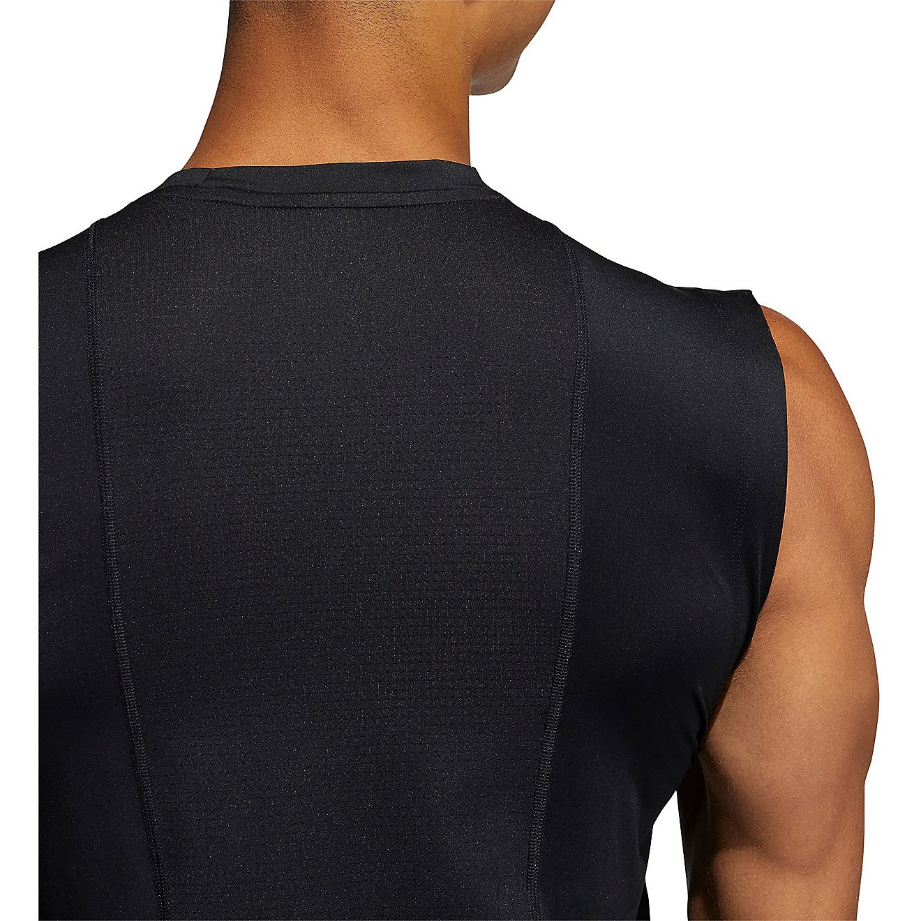 adidas Men's TechFit Sleeveless Fitted Top                                                                                       - view number 4