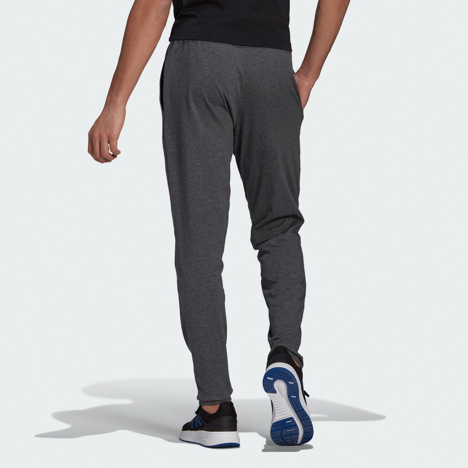 adidas Men’s 3-Stripe Single Jersey Tapered Jogger Pant - view number 2