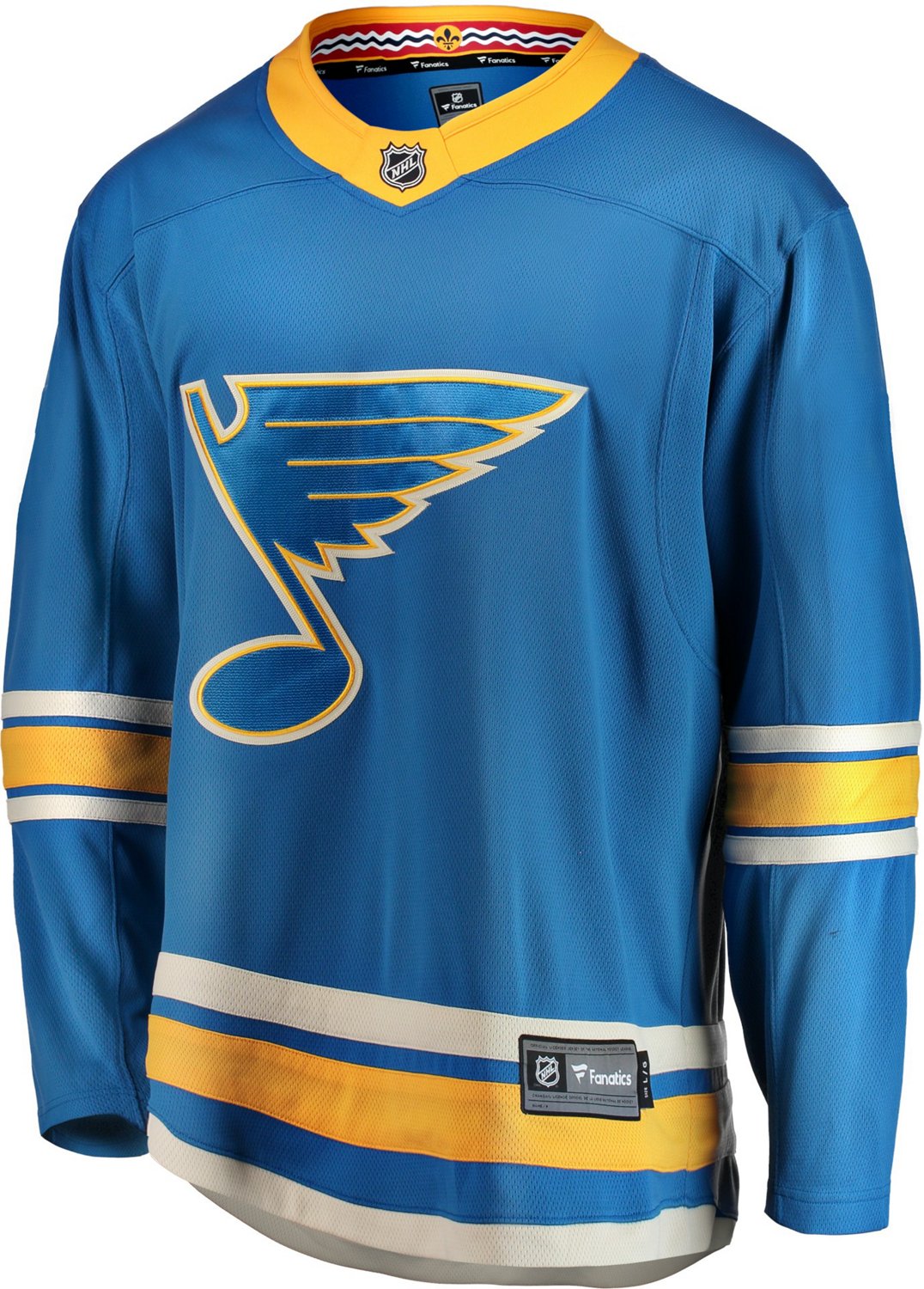 Majestic Men's St. Louis Blues Breakaway Blank Player Jersey