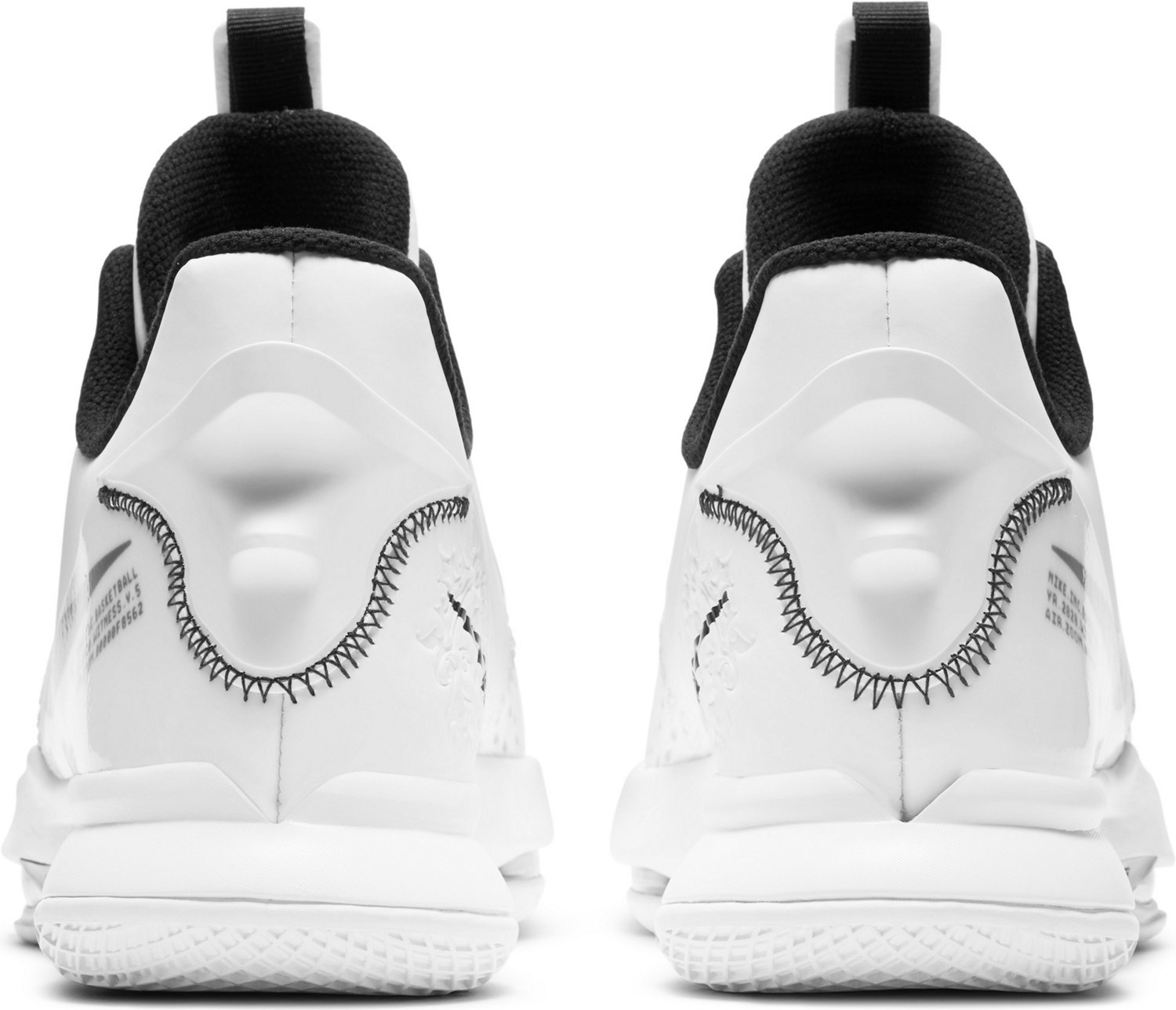 Nike Adults’ LeBron Witness 5 Basketball Shoes - view number 4
