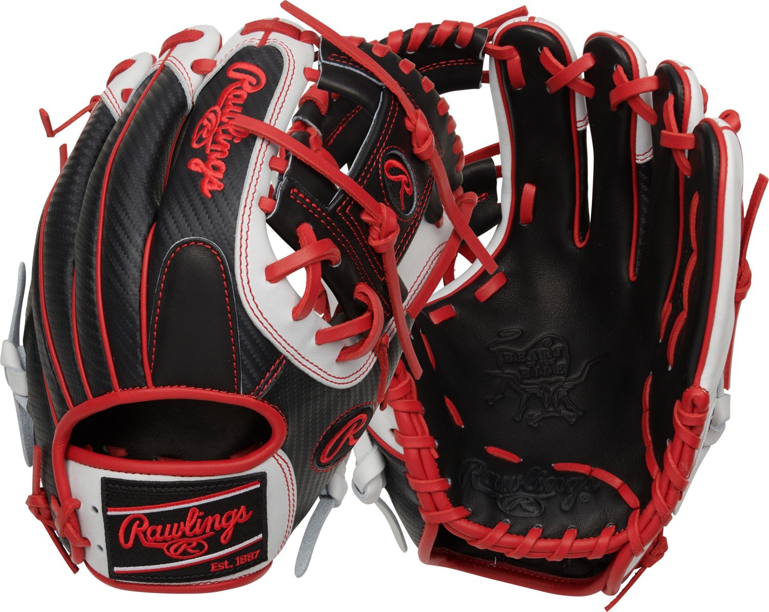 Rawlings Adult Heart of the Hide Shell Baseball Glove Academy