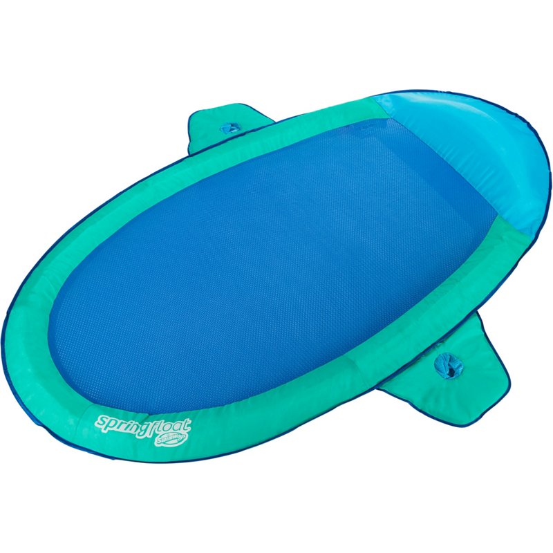 SwimWays Spring Float SunCatcher Pool Float Aqua/Turquoise - Pool Games And Toys at Academy Sports