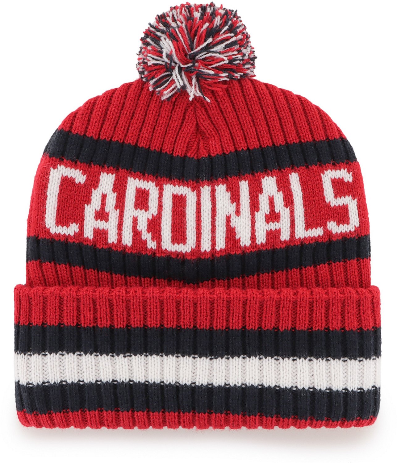 '47 St. Louis Cardinals Adults' Bering Cuff Knit Pom Hat - view number 2