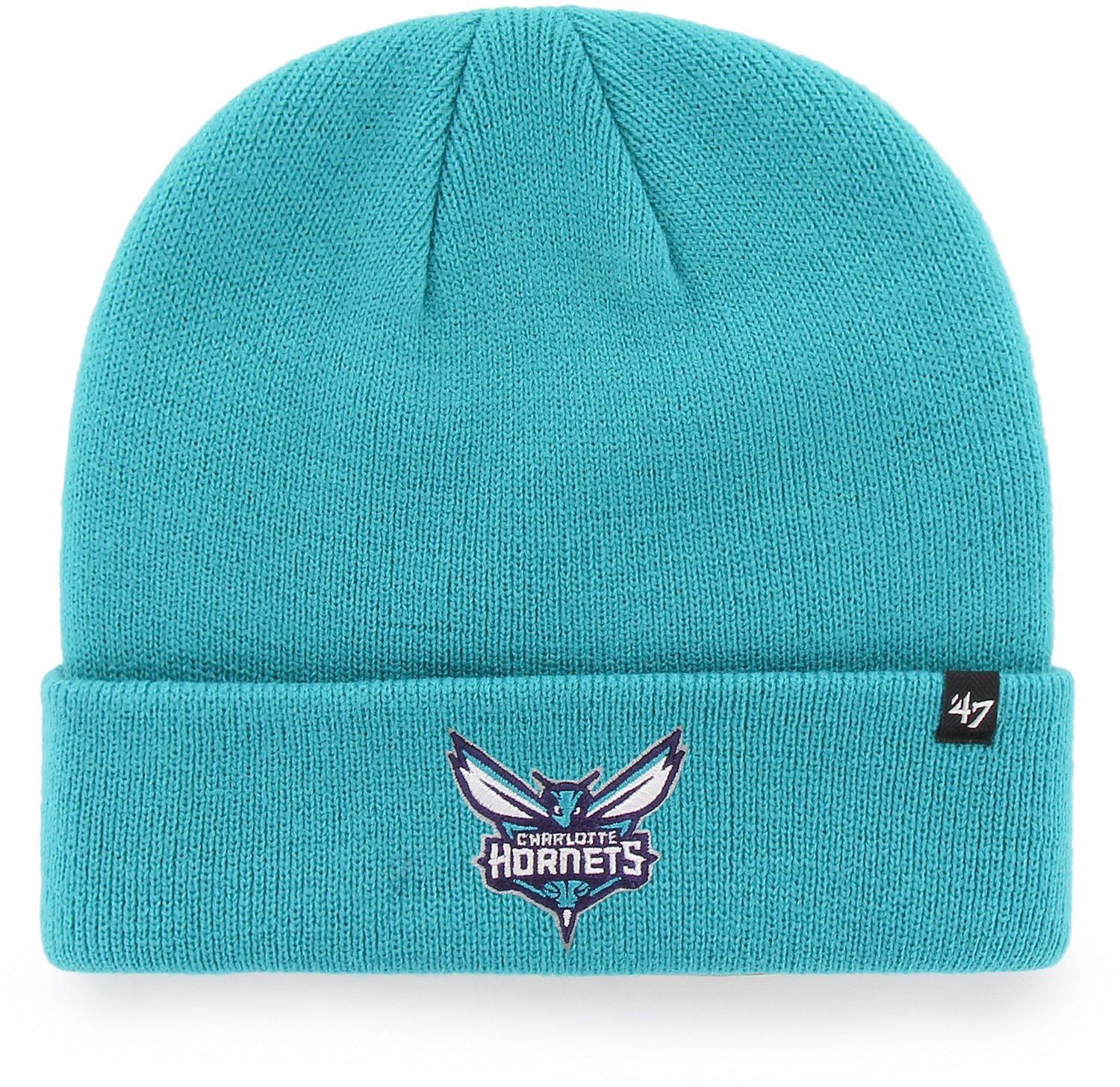 '47 Charlotte Hornets Raised Cuff Knit Hat