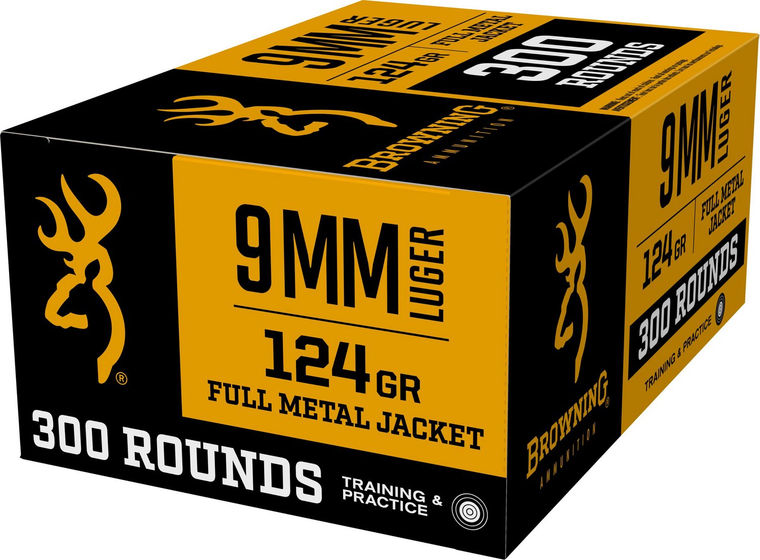 Browning 9mm Luger 124 Grain Full Metal Jacket Value Pack - view number 3