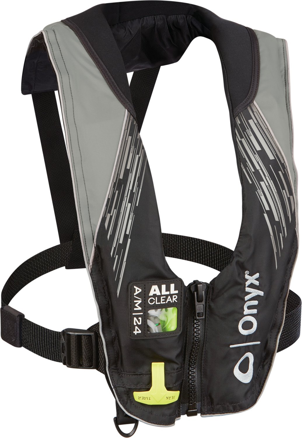 Onyx Outdoor Adults' A/M-24 All Clear Automatic/Manual Inflatable PFD Life  Jacket