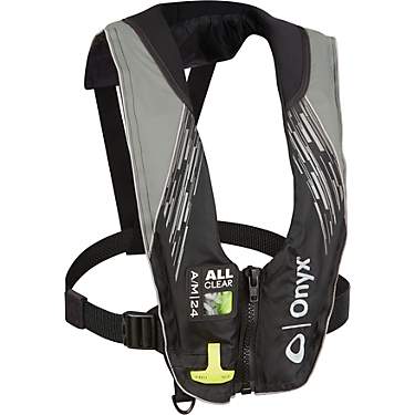 Onyx Outdoor Adults' A/M-24 All Clear Automatic/Manual Inflatable PFD Life Jacket                                               