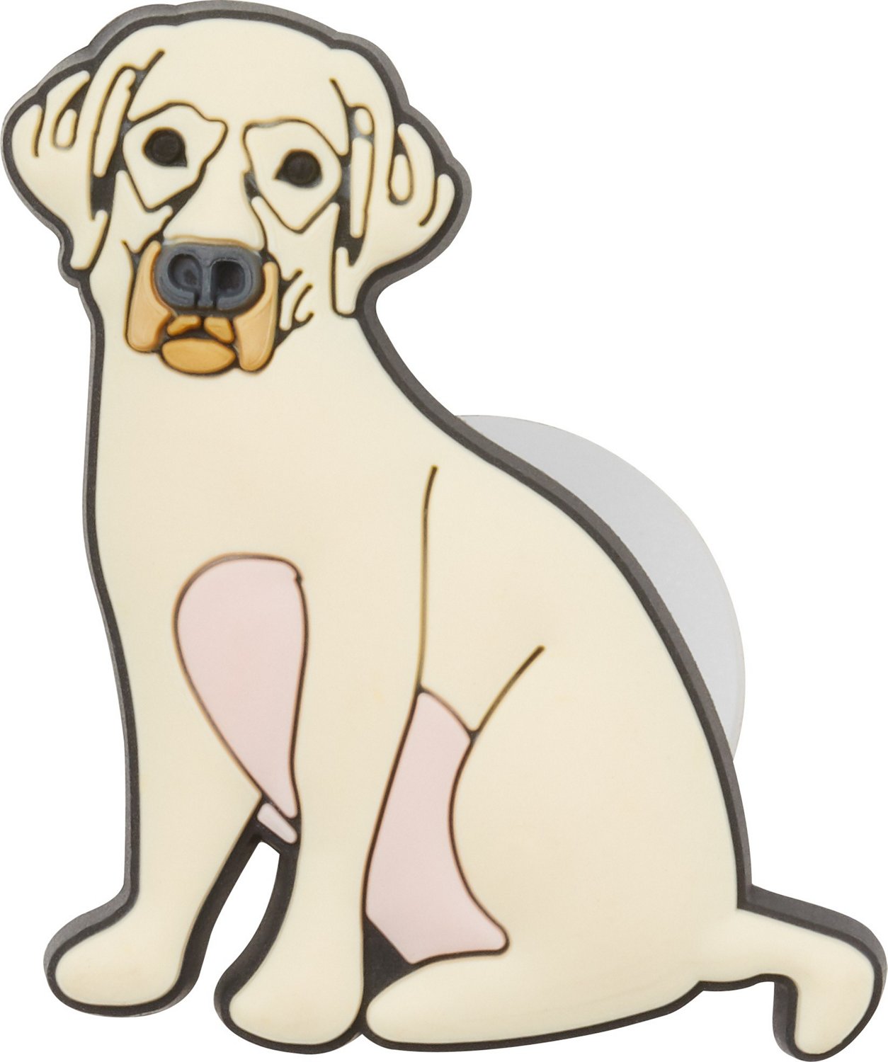 Crocs Yellow Labs Jibbitz Charm