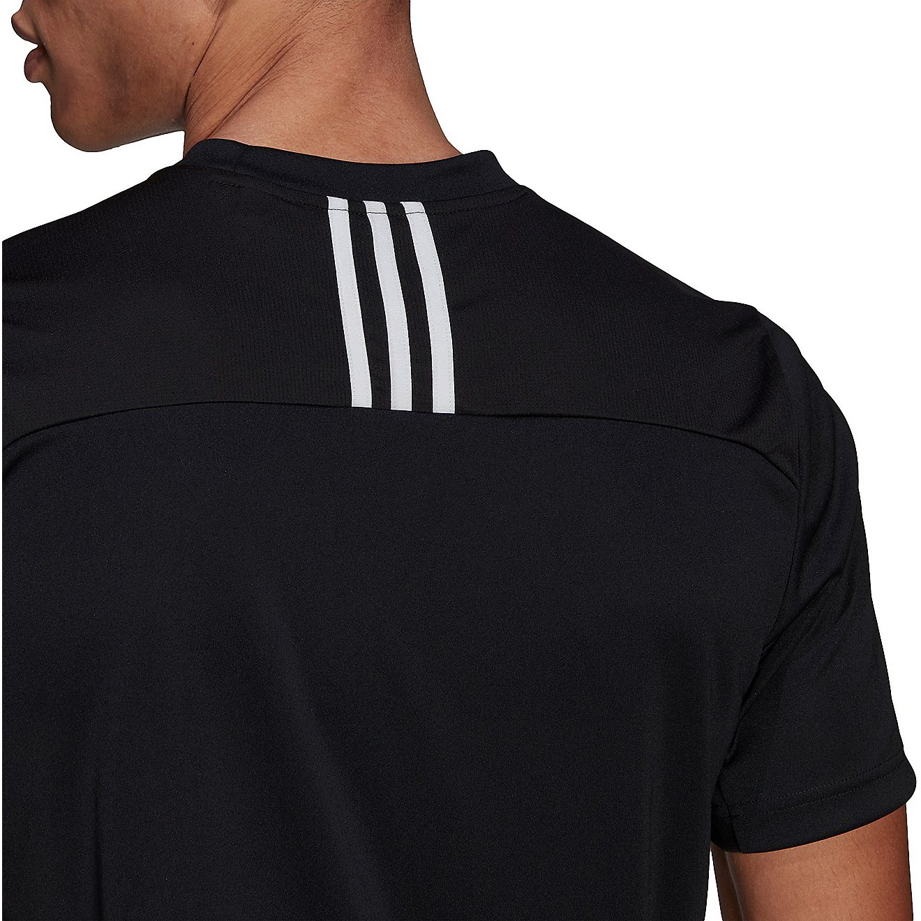 Adidas Men's D2M 3-Stripes Back T-shirt                                                                                          - view number 5