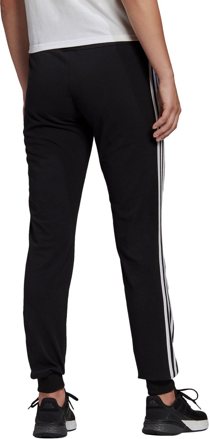 (GS) adidas G 3s Leg Logo Stripe Printing Straight Training Sports  Pants/Trousers/Joggers Girls Black GN4046