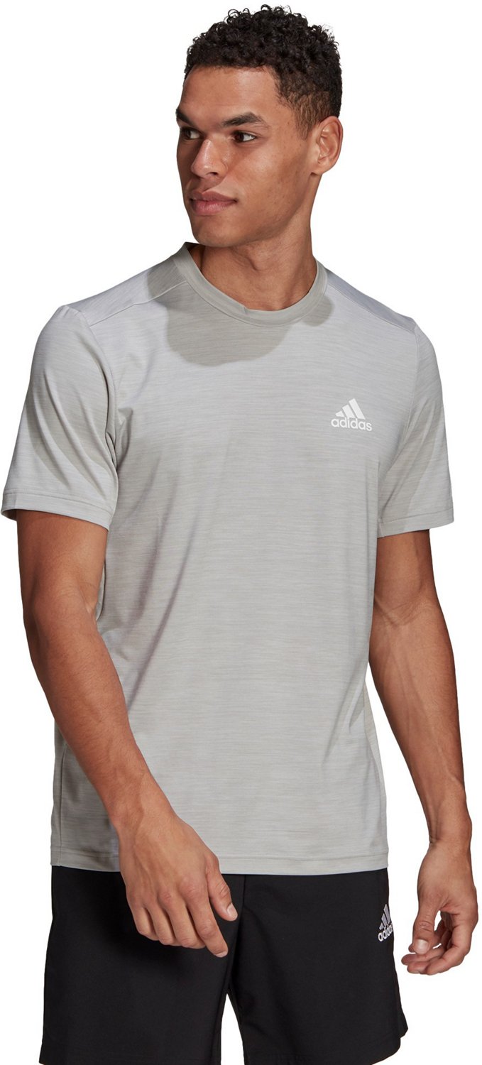 adidas Men s Memphis Grizzlies Short Sleeve Shooting Shirt- White, LARGE
