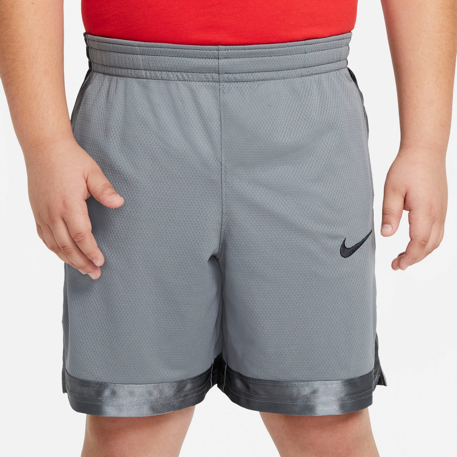 Gray nike fashion elite shorts