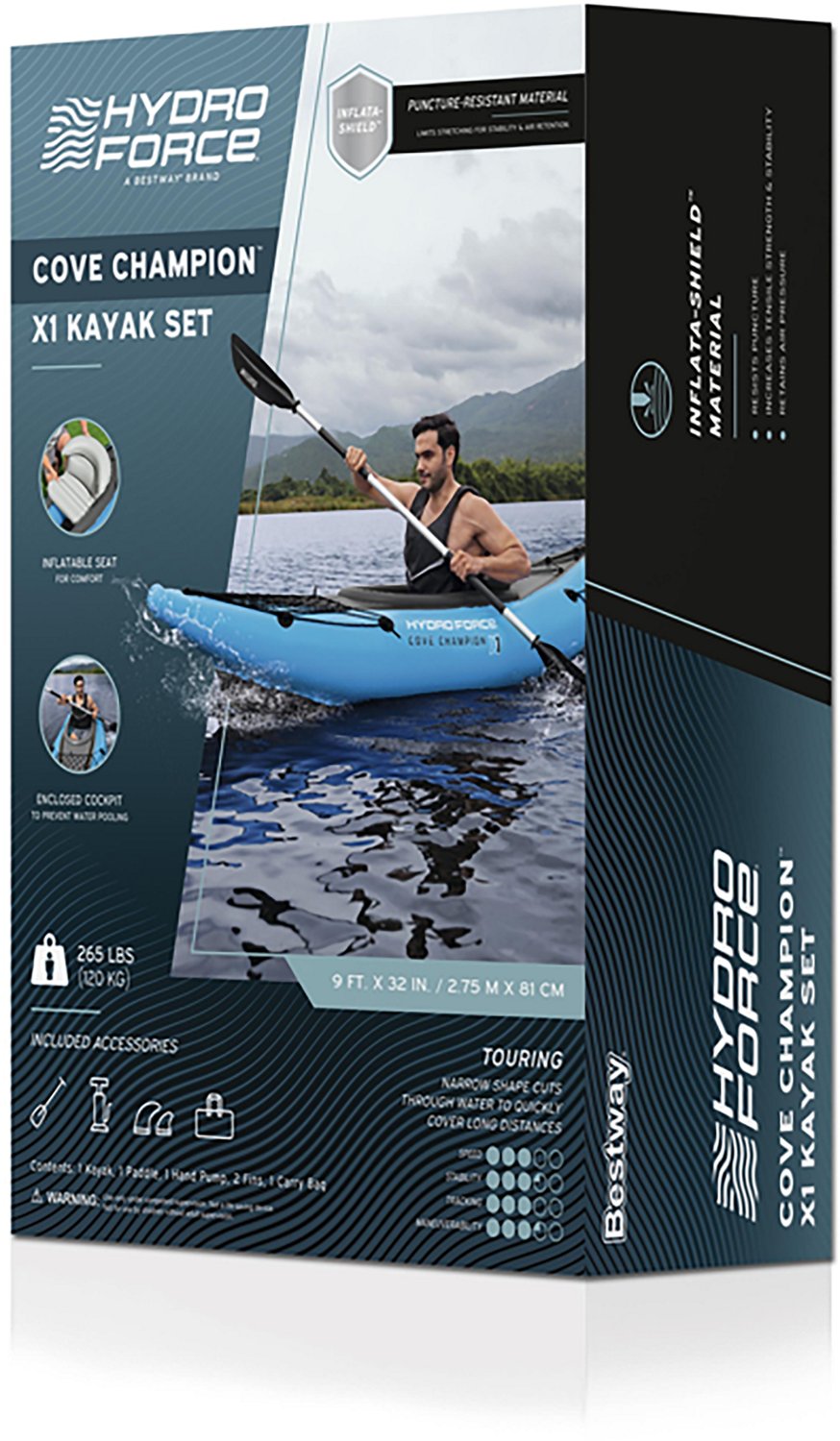 Bestway Hydro-Force Cove Champion Inflatable Kayak | Academy