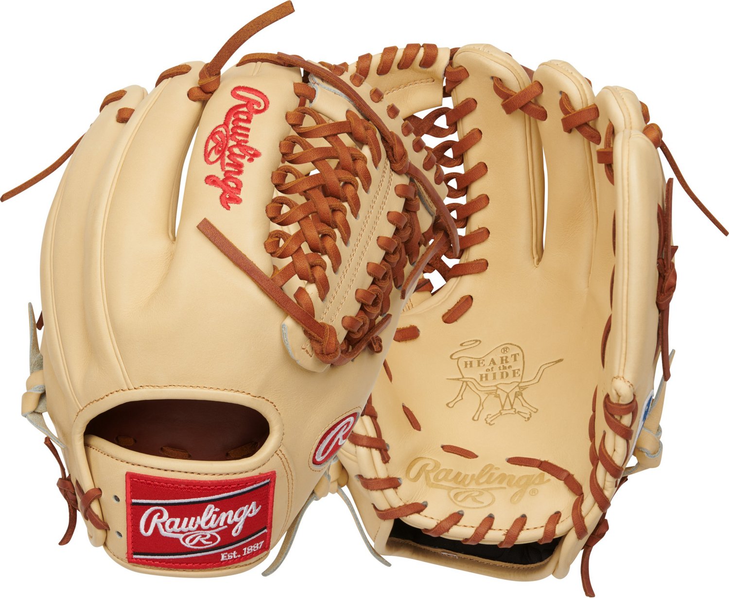 Rawlings Heart of the Hide 11.75 in Baseball Infield/Pitcher Glove Left-handed                                                   - view number 1
