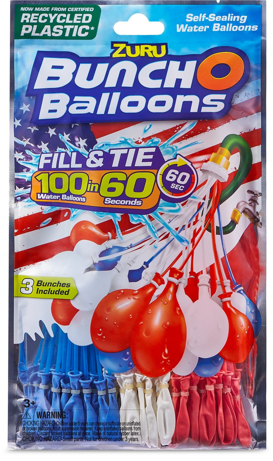 ZURU Bunch O Balloons Rapid-Filling Water Balloons 3-Pack                                                                        - view number 2