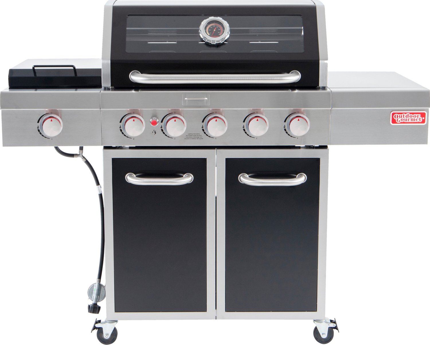 Outdoor Gourmet 5-Burner Stone Island Grill