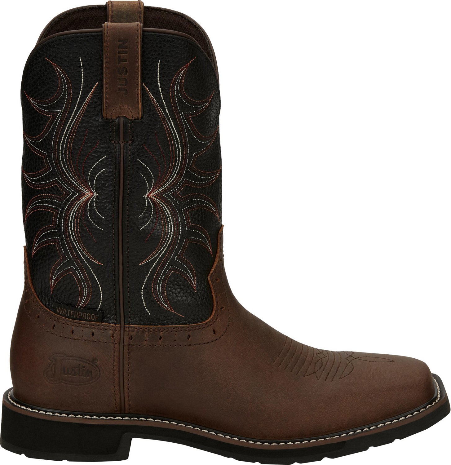 Waterproof on sale justin boots