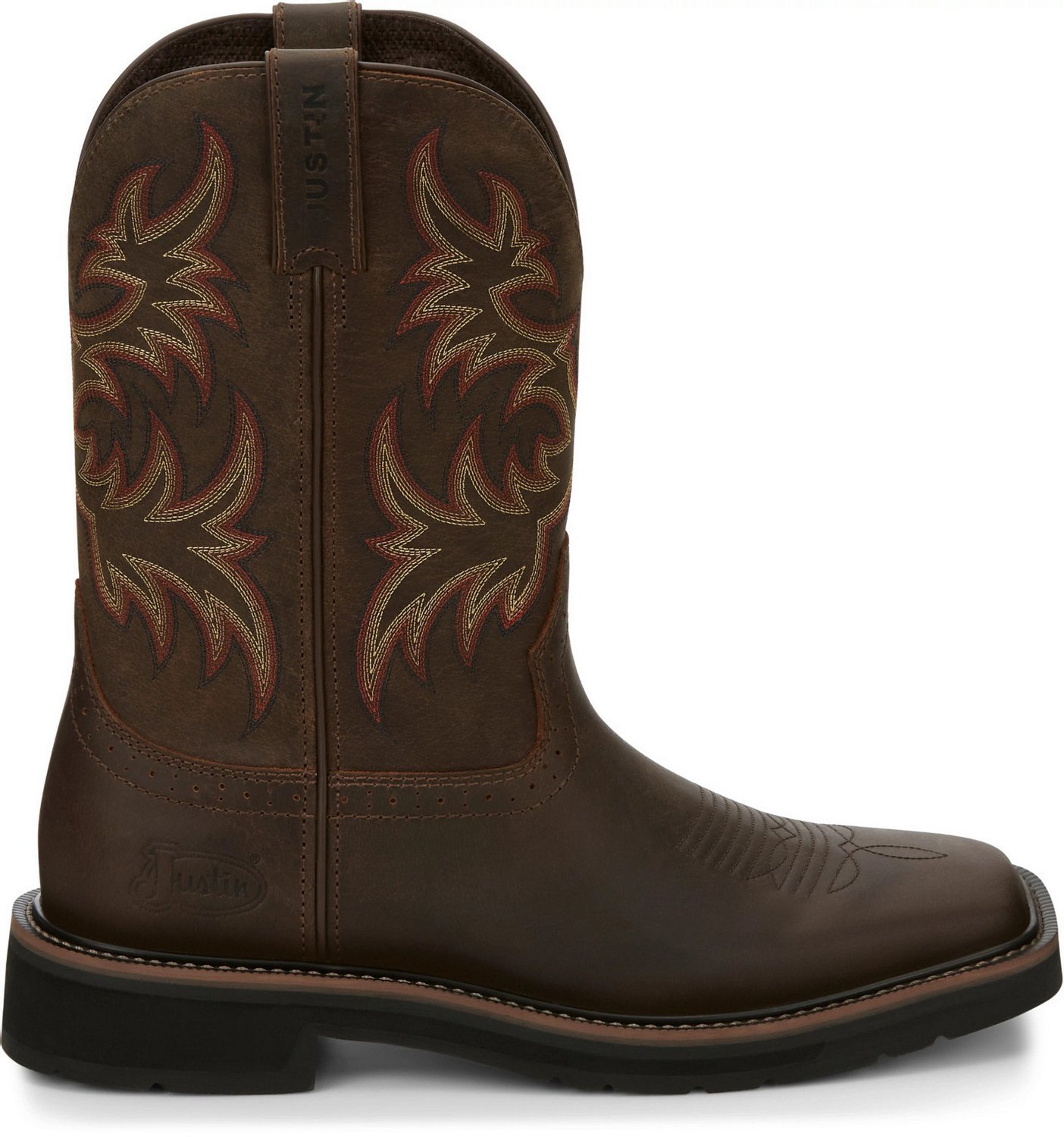 Justin boots for work on sale