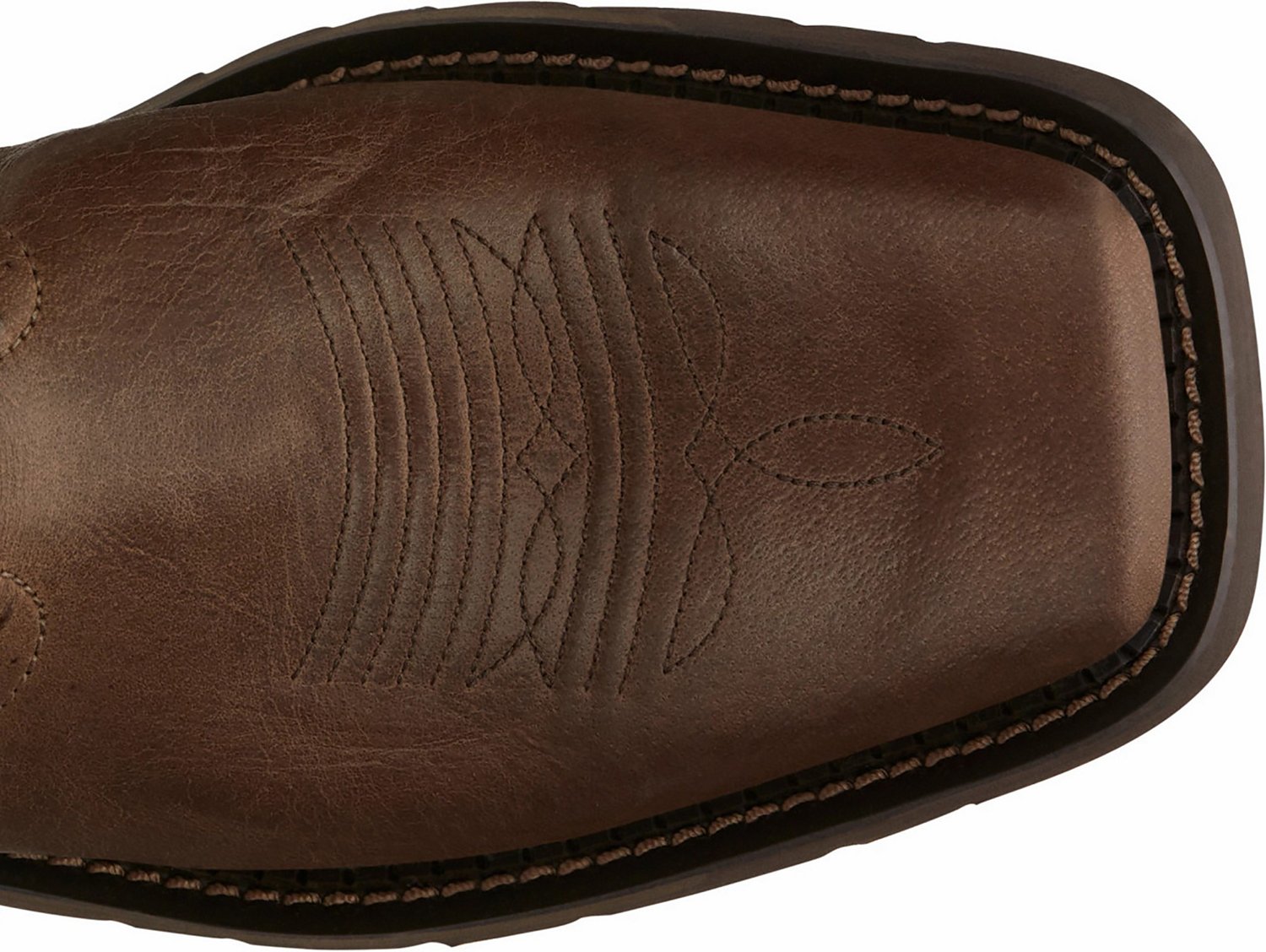 Justin Men's Stampede Waxy Wellington Work Boots                                                                                 - view number 7