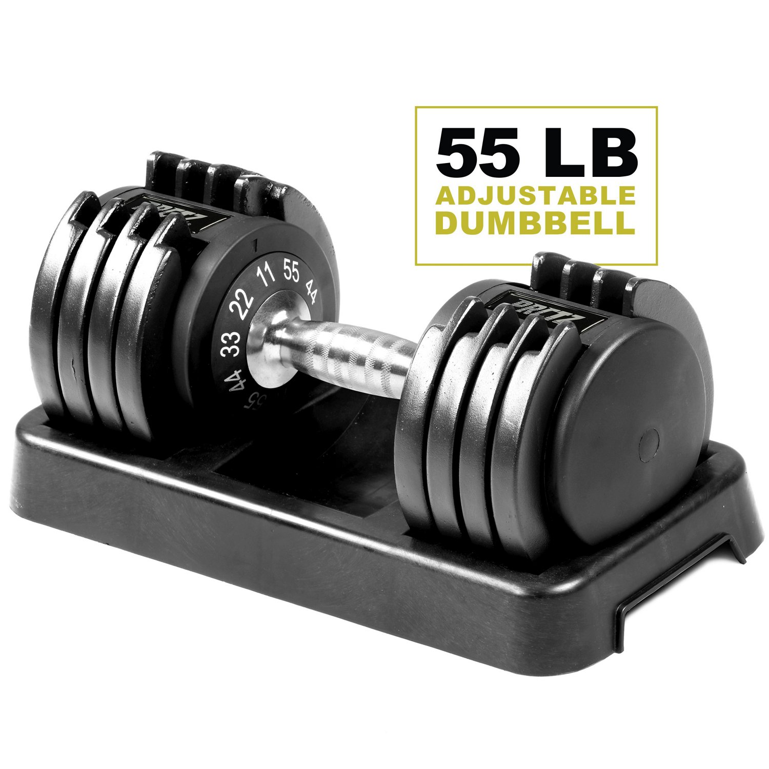 PRCTZ 11 55 lb Adjustable Dumbbell Academy