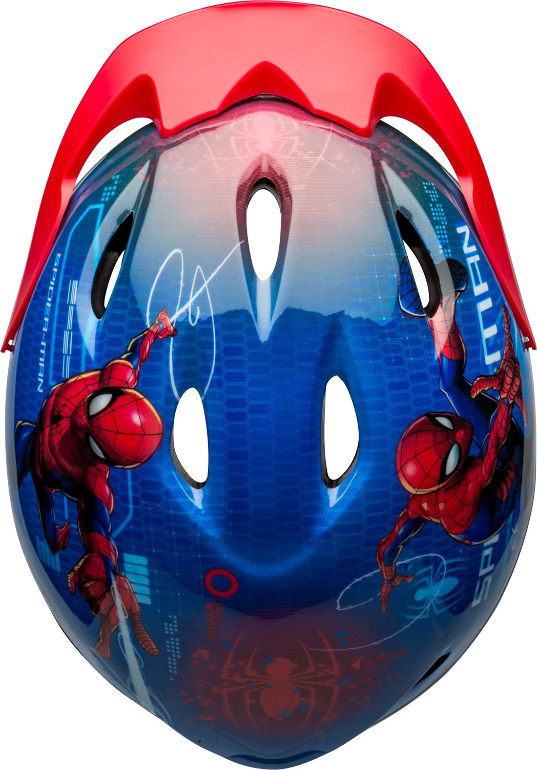 Casque vélo enfant Spider-Man rouge V1 – Équipement jeune cycliste