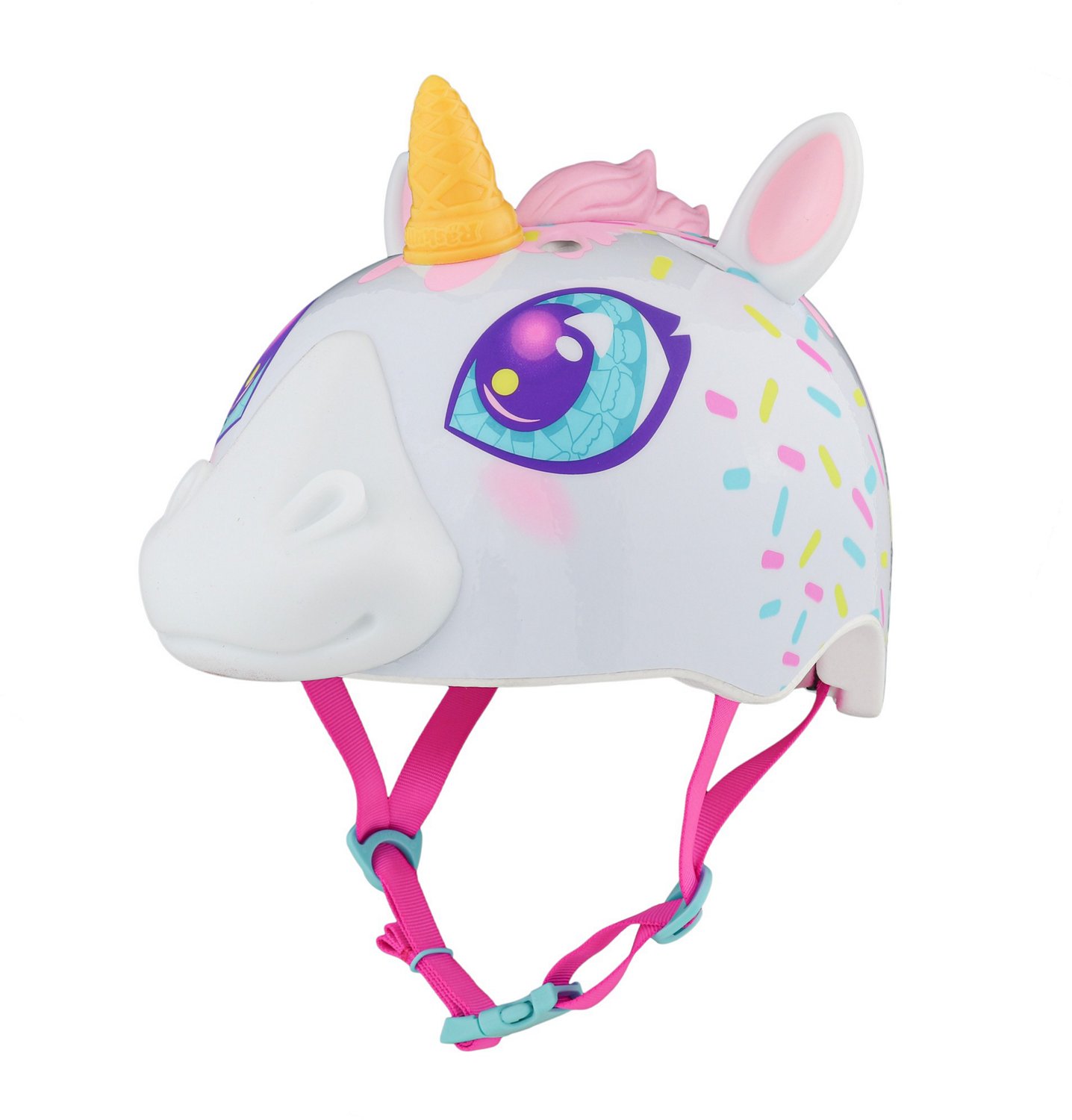 Pink unicorn bike discount helmet