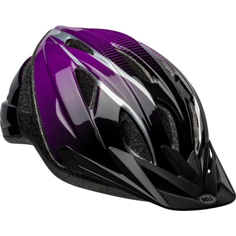 Bell Surge Women’s Bike Helmet Black/Purple - Bicycle Accessoriesories at Academy Sports