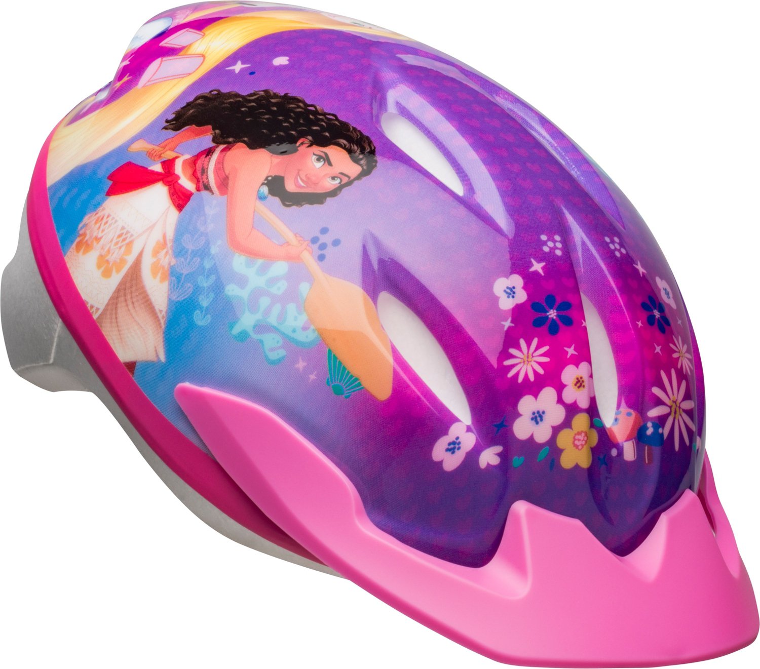 Disney princess helmet hot sale and knee pads