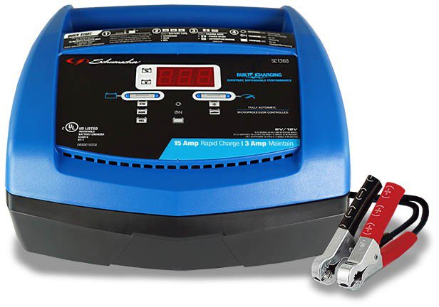 Schumacher Electric SC1360 15A 6/12V Fully Automatic Battery Charger