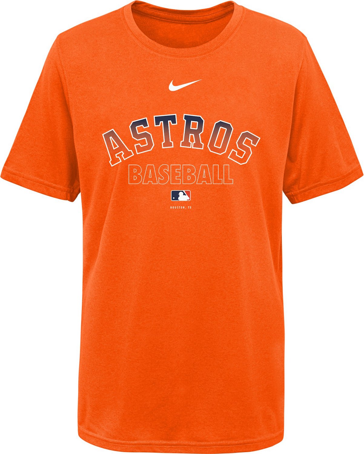 Nike Boys' Houston Astros Legend Practice T-shirt