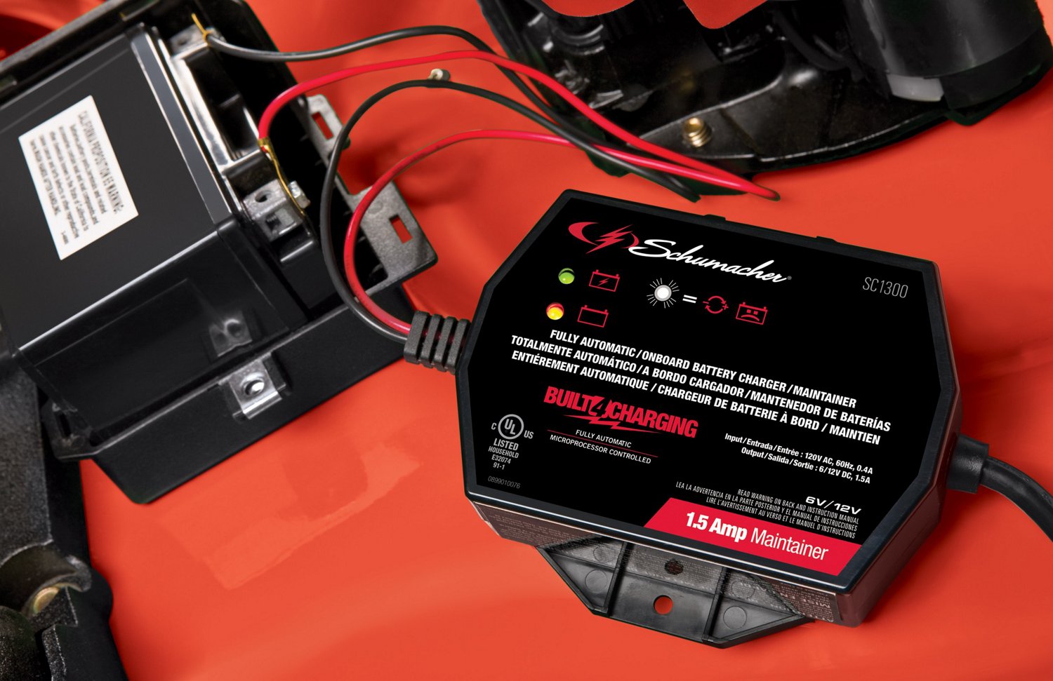 Schumacher Electric SC1300 1.5A 6V/12V Automatic Battery Maintainer                                                              - view number 3