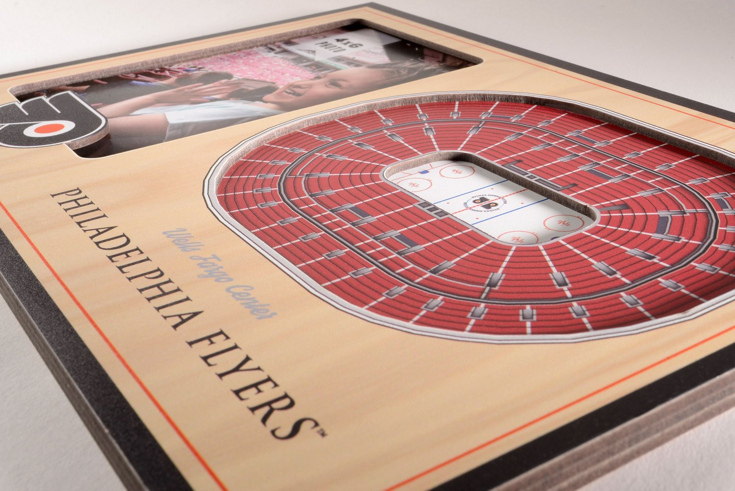 YouTheFan Philadelphia Flyers 3D Stadium Views Picture Frame - view number 4