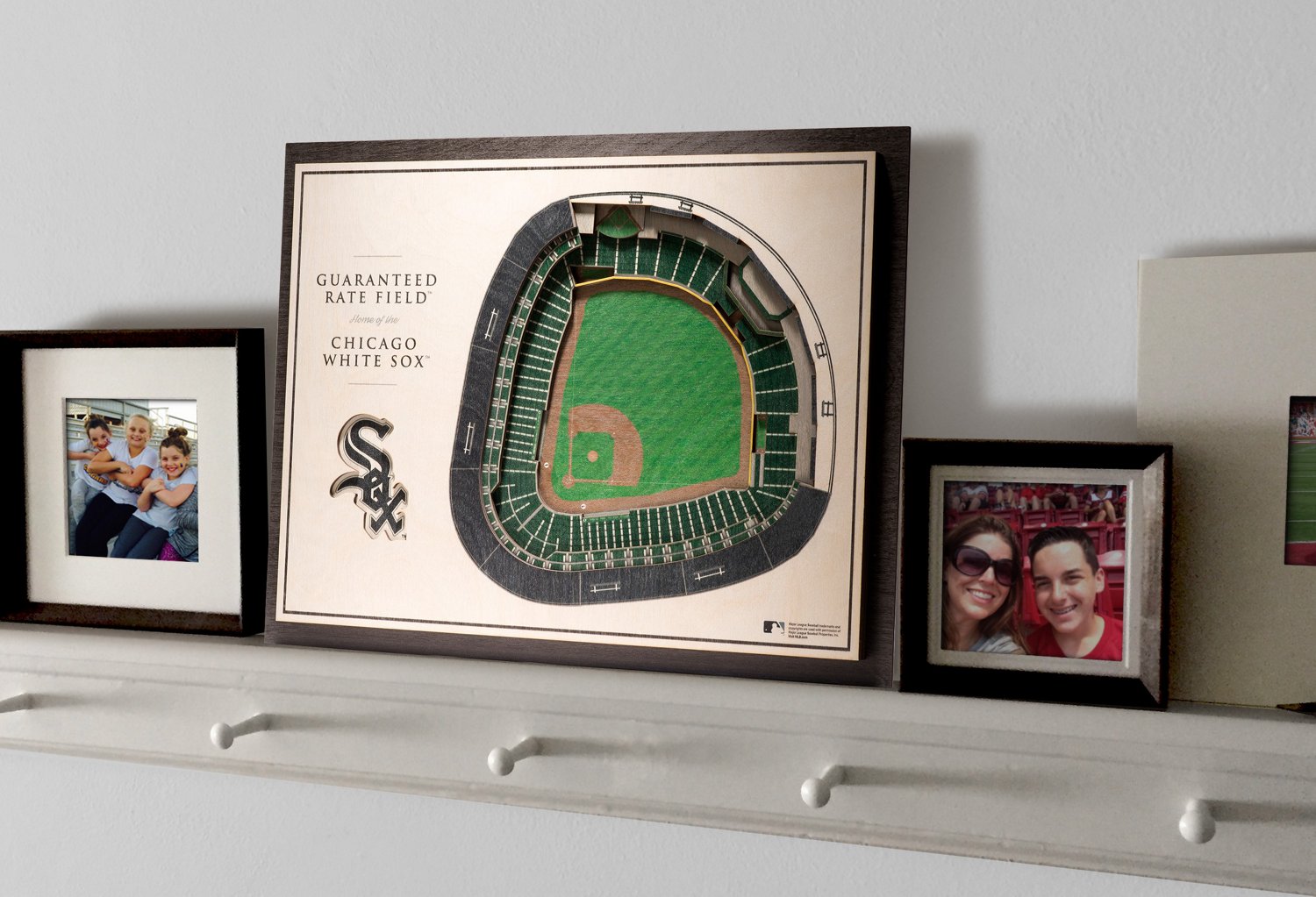 YouTheFan Chicago White Sox 5-Layer Stadium Views 3-D Wall Art - view number 5