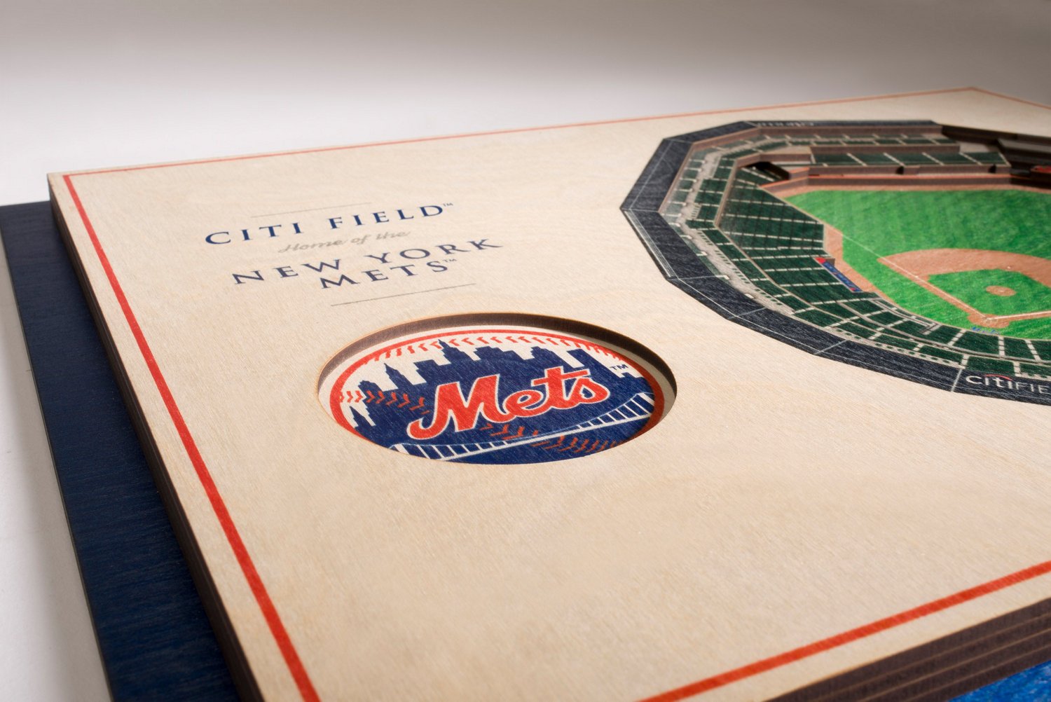 YouTheFan New York Mets 5-Layer StadiumViews 3-D Wall Art - view number 2