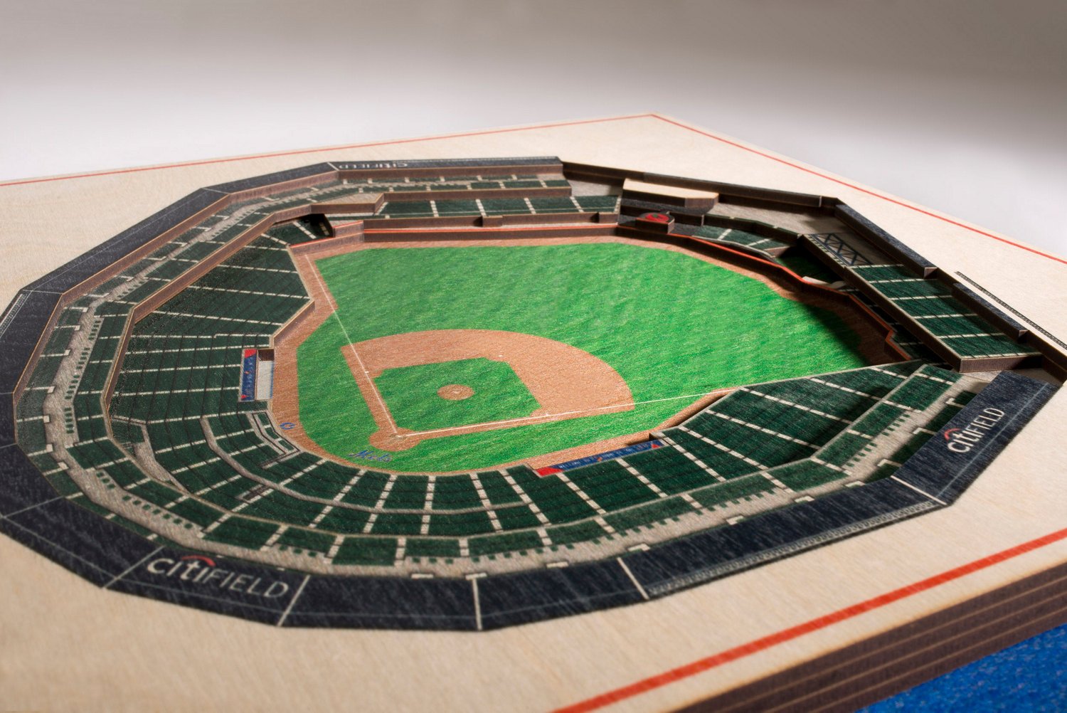 YouTheFan New York Mets 5-Layer StadiumViews 3-D Wall Art - view number 3